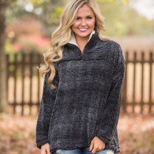 Sherpa pullover